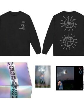Harry Styles Kiss Me All The Time Disco Occasionally Box Set- T-shirt, CD plus